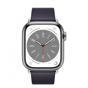 41мм M Кожаный ремешок чернильного цвета с современной пряжкой (Modern Buckle)  для Apple Watch