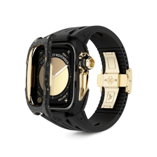 Корпус Golden Concept для Apple Watch, 46 мм, Racing Sport Edition, Gold Carbon
