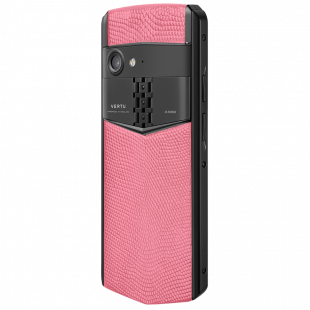 Vertu Aster P Gothic Titanium Peach Pink Lizard