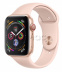Apple Watch Series 4 // 40мм GPS + Cellular // Корпус из алюминия золотого цвета, спортивный ремешок цвета «розовый песок» (MTUJ2)