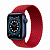 Купить Apple Watch Series 6 // 40мм GPS // Корпус из алюминия синего цвета, плетеный монобраслет цвета (PRODUCT)RED