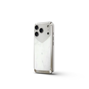 Чехол Golden Concept для iPhone 17 Pro Max, Magnetic Shield, Marble Edition - Bianca Carrara  Чехол Golden Concept для iPhone 17 Pro Max, Magnetic Shield, Marble Edition - Bianca Carrara