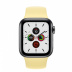 Apple Watch Series 5 // 40мм GPS + Cellular // Корпус из нержавеющей стали цвета «серый космос», спортивный ремешок цвета «лимонный мусс»