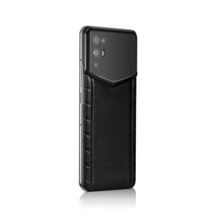 Телефон VERTU iVertu 5G, Calf Leather, Polka dot double side embossed (Black/Черный)