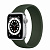 Купить Apple Watch Series 6 // 40мм GPS // Корпус из алюминия серебристого цвета, монобраслет цвета «Кипрский зелёный»
