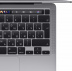 MacBook Pro 13" «Серый космос» (Custom) + Touch Bar и Touch ID // Чип Apple M1 8-Core CPU, 8-Core GPU, 16 ГБ, 2 ТБ (Late 2020)