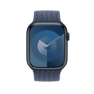 45мм Плетёный монобраслет цвета "Штормовой синий" для Apple Watch