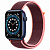 Купить Apple Watch Series 6 // 44мм GPS // Корпус из алюминия синего цвета, спортивный браслет сливового цвета