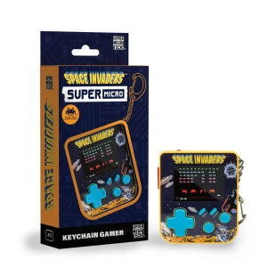 Портативная консоль Space Invaders Super Micro Keychain Gamer (Yellow)