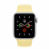 Apple Watch Series 5 // 40мм GPS // Корпус из алюминия серебристого цвета, спортивный ремешок цвета «лимонный мусс»