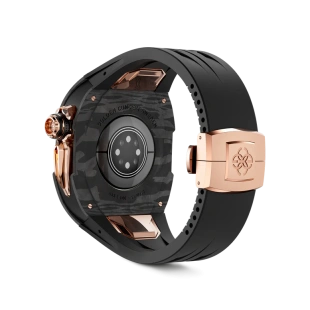 Корпус Golden Concept для Apple Watch, 46 мм, Racing Sport Edition, Rose Gold Carbon