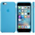 Силиконовый чехол для iPhone 6s – голубой