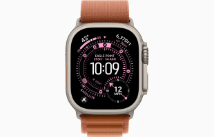 Apple Watch Ultra 3 (2025) // 49мм GPS+Cellular // Корпус из титана, ремешок Alpine Loop терракотового цвета