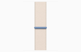 Apple Watch Series 9 // 41мм GPS // Корпус из алюминия розового цвета, спортивный браслет цвета "сияющая звезда"
