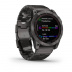 Мультиспортивные часы Garmin Fenix 7X (51mm) Sapphire Solar, титановый угольно-серый DLC корпус, титановый угольно-серый DLC браслет