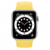 Apple Watch Series 6 // 44мм GPS // Корпус из алюминия серебристого цвета, монобраслет имбирного цвета