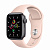 Купить Apple Watch SE // 40мм GPS // Корпус из алюминия цвета «серый космос», спортивный ремешок цвета «Розовый песок» (2020)