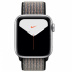 Apple Watch Series 5 // 44мм GPS + Cellular // Корпус из алюминия серебристого цвета, спортивный браслет Nike цвета «синяя пастель/раскалённая лава»