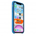Силиконовый чехол для iPhone 11, цвет «синяя волна», оригинальный Apple