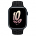 Apple Watch Series 8 // 45мм GPS // Корпус из алюминия цвета "темная ночь", спортивный ремешок Nike черного цвета