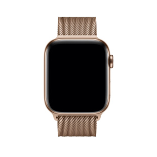 42/44мм Миланский сетчатый браслет золотого цвета для Apple Watch