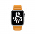40мм M/L Кожаный ремешок цвета «Золотой апельсин» со скрытой магнитной застежкой для Apple Watch