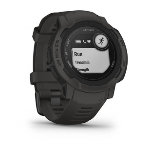 Туристические умные часы Garmin Instinct 2 (45mm), корпус и силиконовый ремешок цвета Graphite