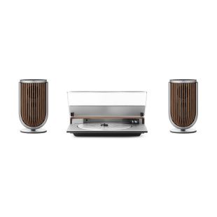 Комплект из винилового проигрывателя и стриминговых колонок Bang&Olufsen Beosystem 3000c (Grey Aluminium/Artisan Walnut)