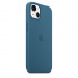 Силиконовый чехол MagSafe для iPhone 13 mini, цвет «полярная лазурь»