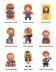Секретный бокс POP MART Chucky Franchise Series Figures, Blind Box (фигурка попадается случайно)