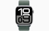 Apple Watch Series 10 // 46мм GPS // Корпус из алюминия серебристого цвета, спортивный браслет цвета "зеленое озеро"