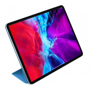 Обложка Smart Folio для iPad Pro 12,9 дюйма (4-го поколения), цвет «синяя волна»