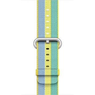 38/40мм Ремешок из плетёного нейлона цвета «жёлтая пыльца» для Apple Watch