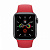 Купить Apple Watch Series 5 // 40мм GPS // Корпус из алюминия цвета «серый космос», спортивный ремешок красного цвета