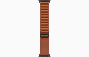 Apple Watch Ultra 3 (2025) // 49мм GPS+Cellular // Корпус из черного титана, ремешок Alpine Loop терракотового цвета