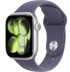 Apple Watch Series 11 // 46мм GPS // Корпус из алюминия серебристого цвета, спортивный ремешок цвета "фиолетовый туман"