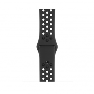 Apple Watch Series 3 Nike+ // 42мм GPS + Cellular // Корпус из алюминия цвета «серый космос», спортивный ремешок Nike цвета «антрацитовый/чёрный» (MQLD2)