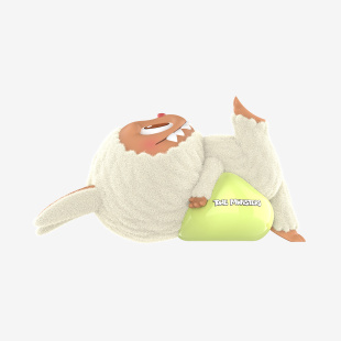 Набор секретных боксов с фигуркой LABUBU THE MONSTERS Lazy Yoga Series Figures, Blind Box (фигурка попадается случайно) (10 коробок)