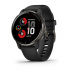 Умные часы Garmin Venu 2 Plus (43mm), серый корпус, черный силиконовый ремешок