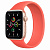 Купить Apple Watch SE // 44мм GPS // Корпус из алюминия золотого цвета, монобраслет цвета «Розовый цитрус» (2020)