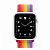 Купить Apple Watch Series 5 // 40мм GPS + Cellular // Корпус из керамики, спортивный браслет радужного цвета