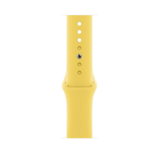 Apple Watch Series 6 // 40мм GPS + Cellular // Корпус из нержавеющей стали серебристого цвета, спортивный ремешок имбирного цвета