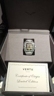 Часы Vertu Legacy Tourbillon (White/Белый)