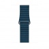 42/44мм L Кожаный ремешок цвета «космический синий» с магнитной застежкой для Apple Watch