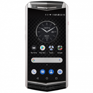 Vertu Aster P Baroque Titanium Black Lizard