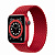 Купить Apple Watch Series 6 // 40мм GPS // Корпус из алюминия красного цвета, плетеный монобраслет цвета (PRODUCT)RED