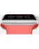 Apple Watch Sport 42 мм, серебристый алюминий, коралловый спортивный ремешок