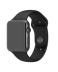 42/44мм Черный спортивный ремешок для Apple Watch с темной застежкой 42/44мм Черный спортивный ремешок для Apple Watch с темной застежкой