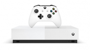 Microsoft Xbox ONE S All-Digital Edition (White/Белый)