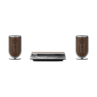 Комплект из винилового проигрывателя и стриминговых колонок Bang&Olufsen Beosystem 3000c (Grey Aluminium/Artisan Walnut)